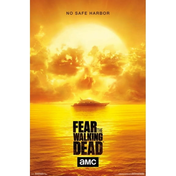 Fear the Walking Dead - Skull Poster Print (22 x 34)