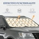 thumbnail image 4 of Balery Peanuts Parasol para parabrisas de coche de 2 piezas | Parasol plegable para parabrisas delantero de coche para la mayoría de sedanes-Small, 4 of 6