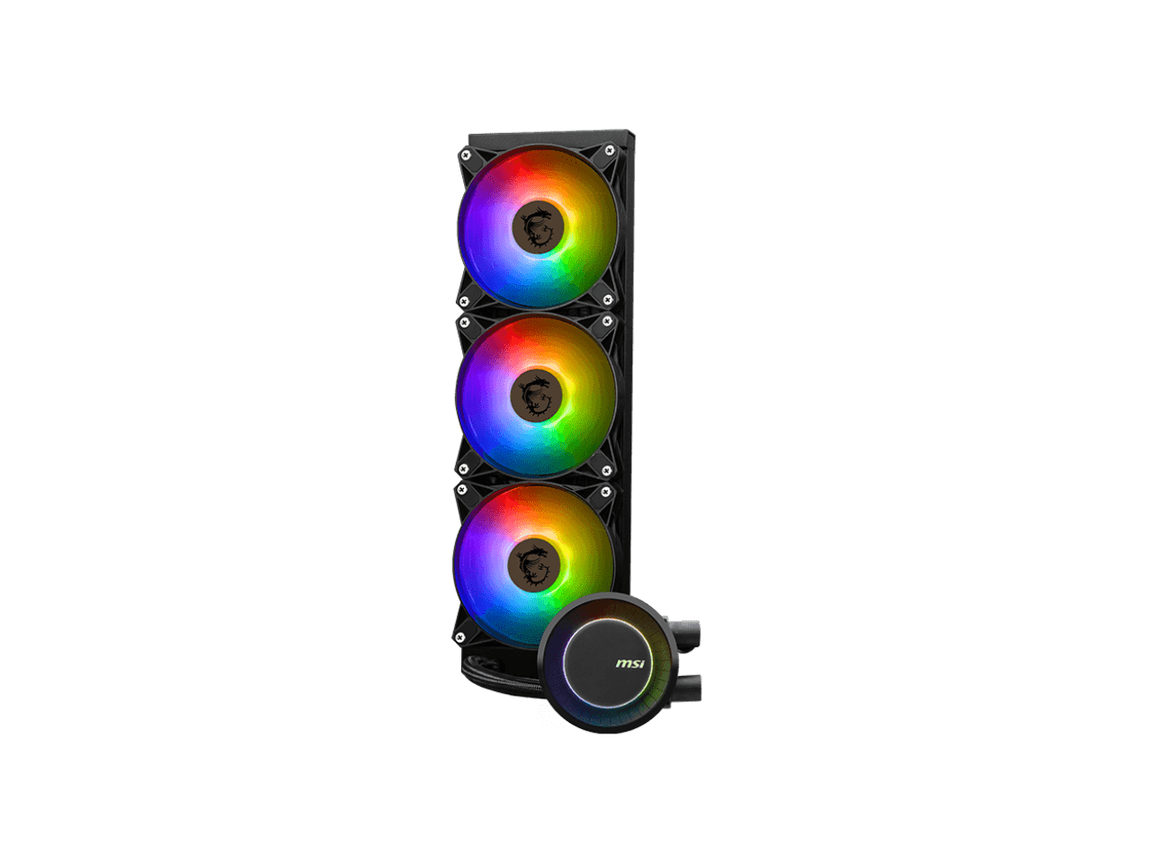 MSI MAG CoreLiquid E360 Black - AIO CPU Liquid Cooler - 360mm