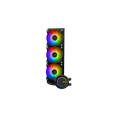 thumbnail image 3 of MSI MAG CoreLiquid E360 Black - AIO ARGB CPU Liquid Cooler - Rotating Cap Design - 360mm Radiator - Triple 120mm ARGB PWM Fans - LGA 1851,1700 Ready / AMD AM5 Compatible, 3 of 5