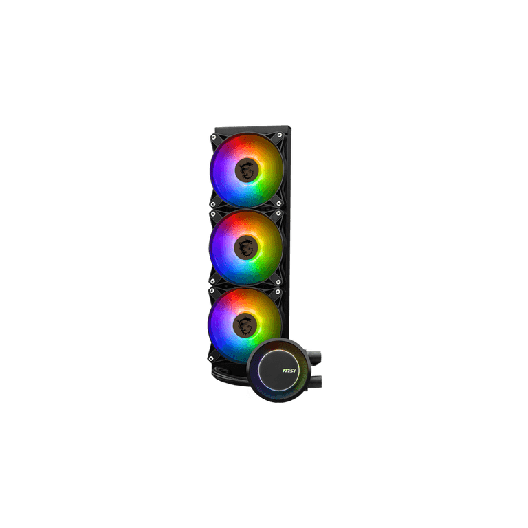 MSI MAG CoreLiquid E360 Black - AIO CPU Liquid Cooler - 360mm