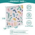 thumbnail image 5 of Iauyy PVC Round Ring Binders, 200 Page Capacity, 2 Pack，Many Colorful Leopard Spots, 5 of 8