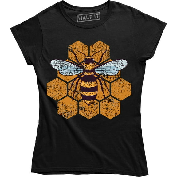 Amazing Bee Cool Honeybee Design Ready To Fly Women's T-Shirt