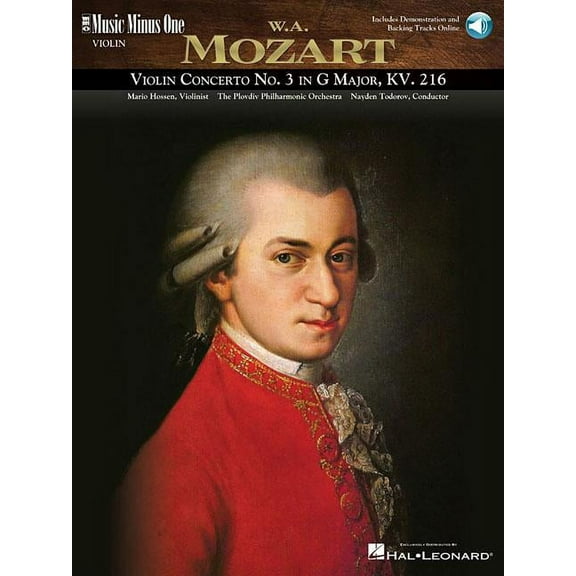 Mozart - Violin Concerto No. 3 in G Major, Kv216: Music Minus One Violin (Other)