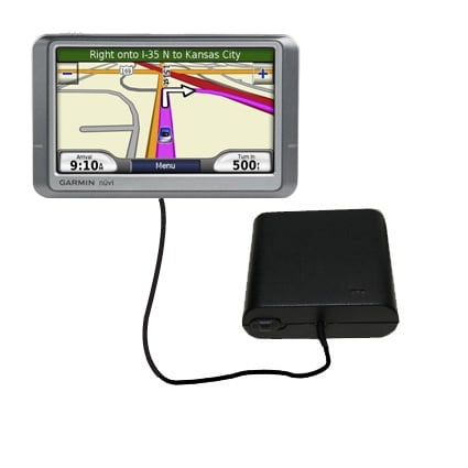 Portable Emergency AA Battery Charger Extender suitable for the Garmin Nuvi 260W 260 - with Gomadic Brand TipExchange Technology