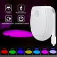 thumbnail image 4 of Qucyy Other Lighting Accessories Toilet Night Light with 3 Lighting Modes 7 Color Changing Motion Activated LED Toilet Bowl Night Light for Bathroom Fits Any Toilet, 4 of 5