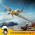 thumbnail image 6 of Volantex P51D Mustang RC Plane 2.4G 4CH RC Aircraft Aerobatics RTF Glider For Age 8+ &Adults, 6 of 12