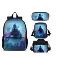 thumbnail image 1 of Godzilla Bag, Student Backpack, 3D Printing, Game Characters, Travel Bag, Computer Bag-week, 1 of 3
