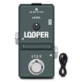 thumbnail image 1 of Pedal Looper Stax ooperL Estéreo Compacto Chasis de Metal Control de un Botón, 1 of 5