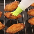thumbnail image 6 of Cheers.US 2 Pcs BBQ/Pastry Basting Brushes,Silicone Cooking Grill Barbecue Baking Pastry Oil/Honey/Sauce Bottle Brush,Silicone Oil Bottle Brush Barbecue Baking Cake Brush Tool, 6 of 7