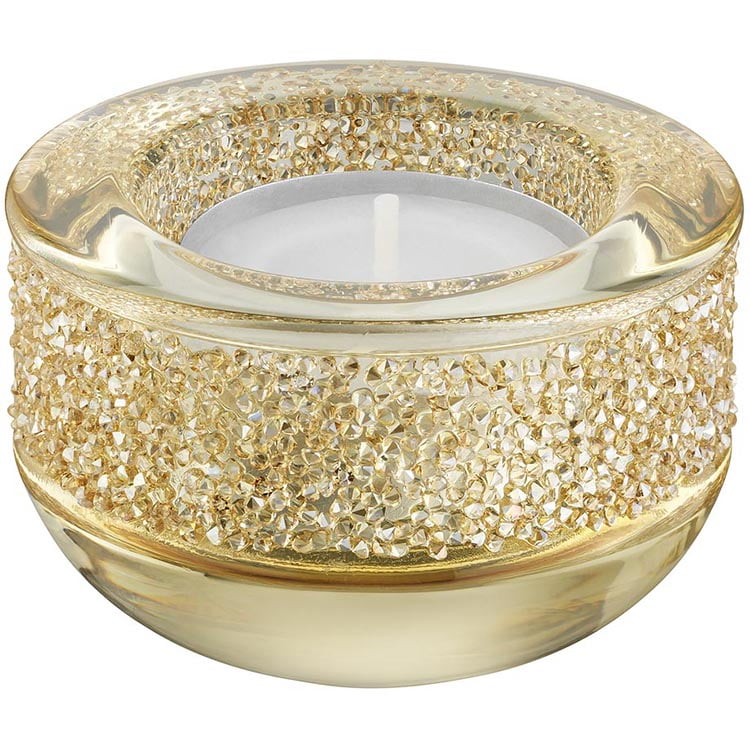 Swarovski Shimmer Crystal Tea Light Holder (Gold) 5108877