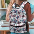 thumbnail image 5 of Chririnla Eagle US Flag Tropical Backpack for Boys and Girls Middle Elementary School Bag 17 Inch Lightweight Large Capacity Bookpack Back to School Gifts, 5 of 7