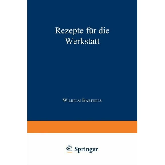 WerkstattbÃ¼cher Rezepte FÃ¼r Die Werkstatt, Book 9, (Paperback)