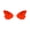 Red, variant on Under $5 Butterfly Wing Sunglasses for Women Irregular Scalloped Shades Colorful Transparent Novelty Party Sun Glasses Festival Rave Club Photo Booth Eyewear Rimless Frameless