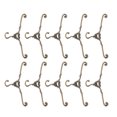 thumbnail image 1 of LABSERRON 10Pcs Baby Clothes Hanger Golden Alloy Clothes Protection Kids Room, 1 of 8