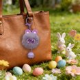 thumbnail image 2 of Viflosae Plush Keychain Keyrings Small Gifts Keychain Backpack Zipper Pull Key Decoration Decorative Key Ring, 2 of 7