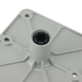 thumbnail image 2 of Xirurus 2PCS Boat Seat Bases Aluminum Alloy 6 Screw Holes 3/4 Inch Pin Post Mounting Base for Marine Swivel Seats (9.45 inches / 24 cm), 2 of 3