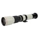 thumbnail image 5 of Lente De Enfoque Fijo, Lente De Teleobjetivo Portátil Ajustable Multifunción De Aleación De Aluminio Para Montura Olympus OM ANGGREK blanco, 5 of 8