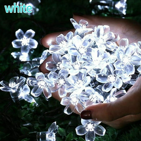 

50/100/200 Solar String Lights Retro Bulb Ball Party Fairy Light Garden Outdoor