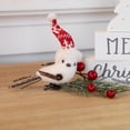 thumbnail image 3 of Northlight Winter Bird with Knitted Hat Christmas Figurine - 4.5" - White and Red, 3 of 9