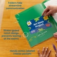 thumbnail image 5 of ECR4Kids 2-Pocket Parent-Teacher Classroom Communication Folder, Supplies, Green, 36-Piece, 5 of 10