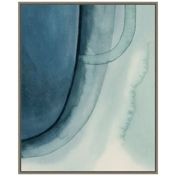 Amanti Art Spools I Framed Canvas Wall Art Print