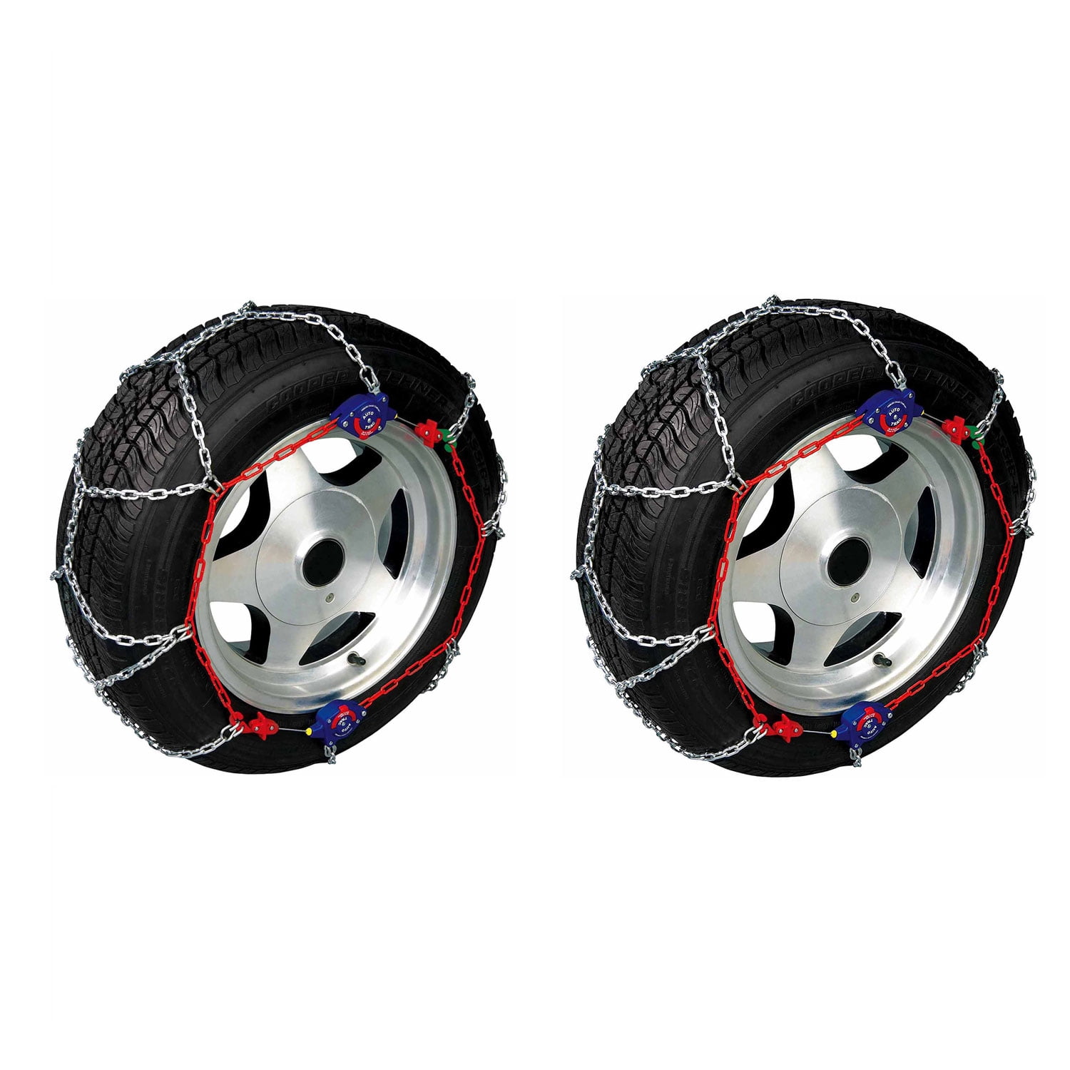 AutoTrac 155505 Series 1500 Pickup Truck/SUV Snow Tire Chains, Pair (2