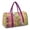 Blue Rose Floral, variant on Colorful Sea Turtle Quilted Duffle Bag for Women Lightweight Weekender Bags with Adjustable Strap Large Capacity Carry on Overnight Bags for Yoga Hiking Sports Workout Gift for Friends