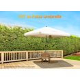 thumbnail image 6 of Beach Cabana, 6.2' x 6' Portable Canopy with Side Wall, 4 Adjustable Height, UPF 50+ UV Protection, Easy to Set Up Cool Cabana Tent, Waterproof Beach Shelter for Outdoor Patio, 6 of 7