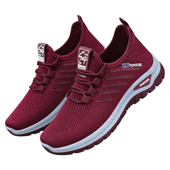 Willtoo Women's Running Shoes, Breathable Soft-Soled Low-top Walking Training Shoes, Comfortable Outdoor Sports