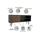 thumbnail image 3 of Mueble Mesa para TV DECOMOBIL Moderno Negro Mate/Nogal Neo, 3 of 4