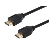 Monoprice Premium High Speed HDMI Cable - 10 Feet - Black | 4K@60Hz, HDR, 18Gbps, YCbCr 4:4:4, OD 0.22in, 30AWG, CL2 - Commercial Series