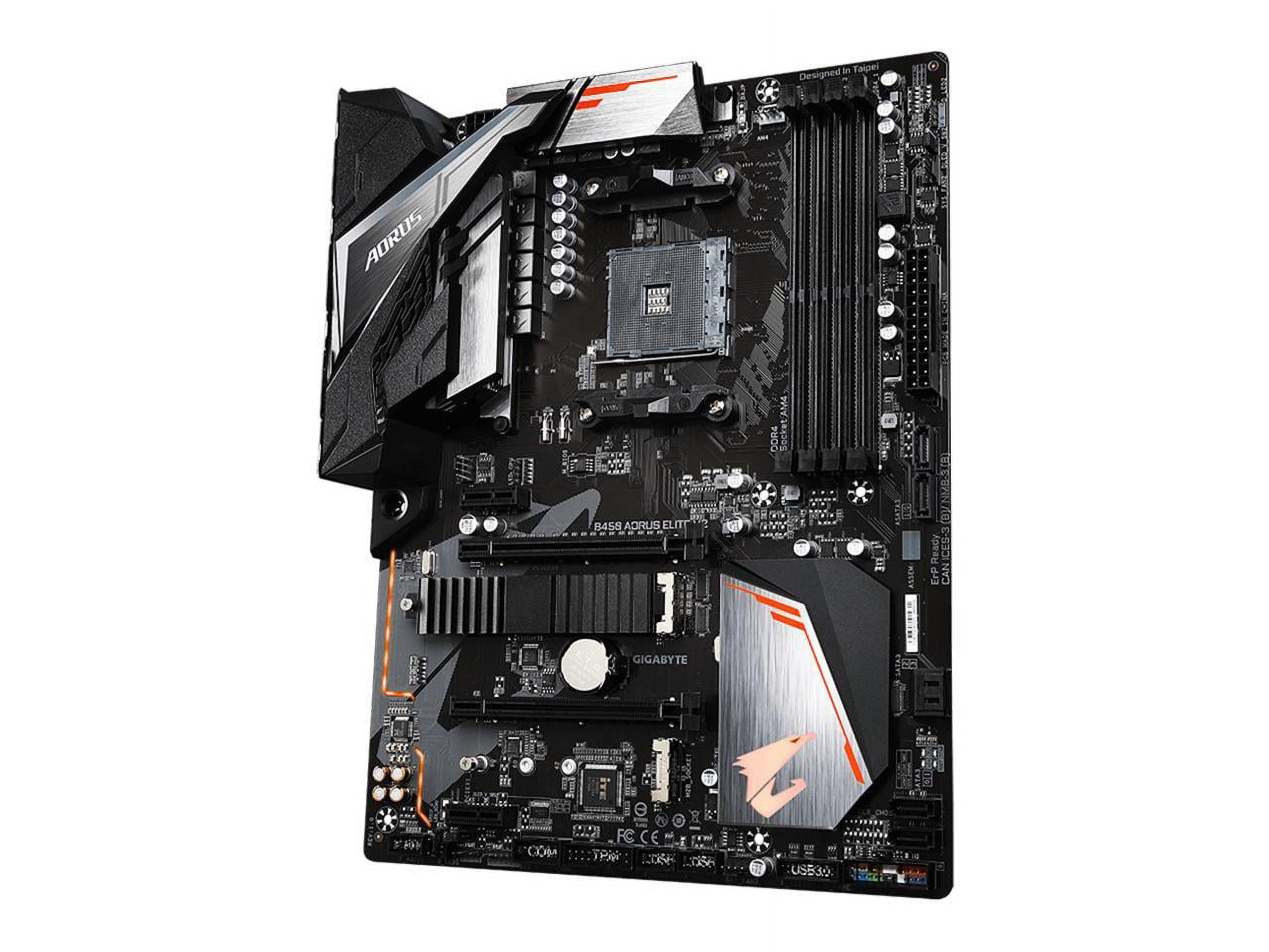 AORUS Gaming PC B450 ELITE V2 Motherboard, AMD Ryzen, Socket AM4