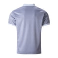 thumbnail image 5 of FAOWME Men's Summer 2 Piece Set Short Sleeved Lapel Half Zipper Solid Color Top And Shorts Comfortable Fashion Outfits For Casual Daily Wear,L,Grey, 5 of 9