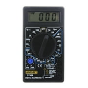 yuyomalo DT-838 LCD Digital Multimeter AC/DC 750/1000V Amp Volt Ohm Tem Tester Black