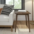 thumbnail image 2 of Plank+Beam 20" Mid Century Modern Rectangular Side Table, Solid Wood End Table for Living Room, Walnut, 2 of 7
