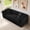 Black, variant on 83 inch Cloud Boneless Couch for Living Room 3-Seater Sofa with Fixed-Shape Frame, Single Sleeper Corduroy Sofa in A Box, No Assembly Required, Black