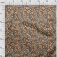 thumbnail image 3 of oneOone Viscose Jersey Brown2 Fabric Floral Sewing Fabric By The Yard Printed Diy Clothing Sewing Supplies 60 Inch Wide, 3 of 5