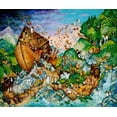 thumbnail image 2 of Bell, Bill 17x15 White Modern Wood Framed Museum Art Print Titled - Two By Two, 2 of 4