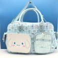 thumbnail image 1 of Sanrio Hello Kitty Tote Bag, Kuromi Cartoon Cute Printing Handbag, Pompompurin Y2k Large Capacity High Quality Portable Storage Bag, Cinnamoroll Travel Bag For Women, 1 of 3