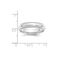 thumbnail image 3 of Platinum 5mm Polished Milgrain Comfort-Fit Wedding Band Size 11, 3 of 4