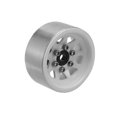thumbnail image 3 of Cubo de Rueda de Llanta de Acero 1.0 Beadlock para 1/24 RC Crawler Car Axial SCX24 Deadbolt C10 , Blanco, 3 of 8