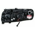 thumbnail image 4 of United Pacific Blackout Projection Headlight With LED Position Light & LED Turn Signal For 2008+ Peterbilt 388/389 - Passenger 31648, 4 of 7