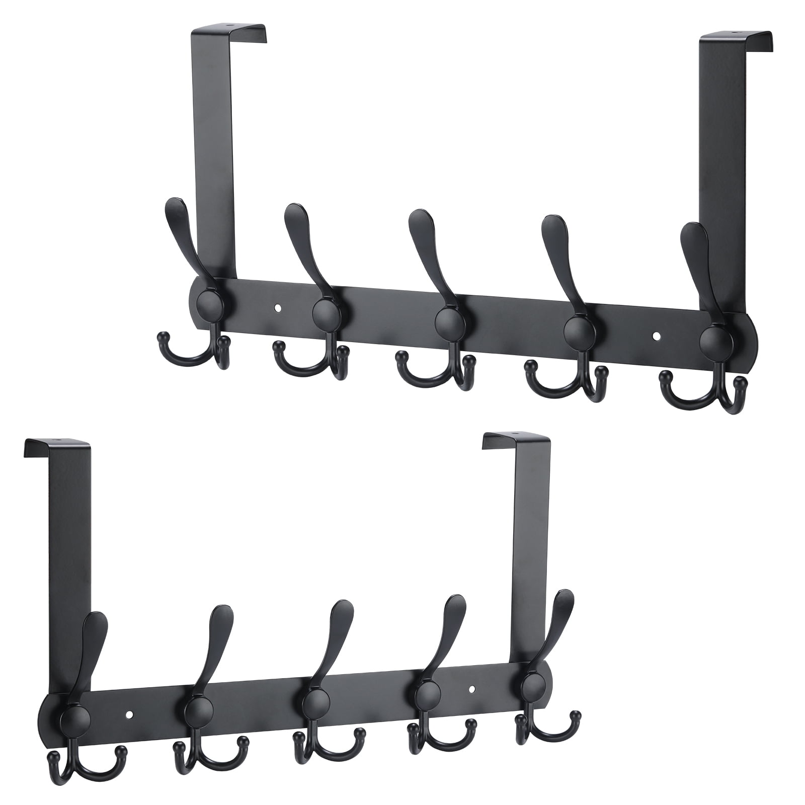Over The Door Hook Hanger, Coat Rack Wall Mounted, HeavyDuty Organizer