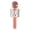 Rose Gold, variant on YAHHU Professional BT Wireless Microphone Karaoke Speaker System KTV Music Player Singing Recorder Handheld Mic for PC Smart Devices - Rose Gold (9.06 inches / 23 cm)