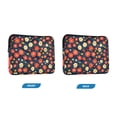 thumbnail image 7 of FORMRS 15"-15.6" Laptop Sleeve Protective Case Soft Carrying Quilted Computer Bag Cover, Red Floral, 7 of 7