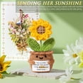 thumbnail image 5 of Birthday Gift Baskets for Women, 11 Pcs Spa Care Package Thinking of You Gift Box, Self Care Get Well Soon Gift Sympathy Sunflower Mothers Day Gifts for Mom Her Friend Sister Wife (Green), 5 of 9