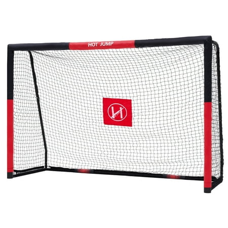 UNISOAR Portable Soccer Goal Net for Backyard, Training & Practice, Football Goal with Durable Steel Frame, All Ages