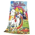thumbnail image 3 of Rainbow Brite Ultra-Soft Micro Fleece Blanket Cozy Blanket Thick Warm Plush Throw Blanket Sofa Cushion, 3 of 9