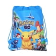 thumbnail image 5 of Pikachu non-woven drawstring bag, Pokémon drawstring bag, Pokémon storage bag, children's school bag, 5 of 6